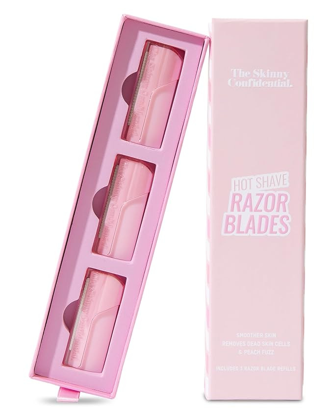 The Skinny Confidential Hot Shave Dermaplane Razor Replacement Blades - Face Razors for Women for... | Amazon (US)
