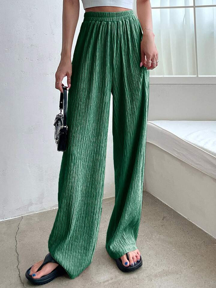 DAZY High Waist Wide Leg Pants | SHEIN