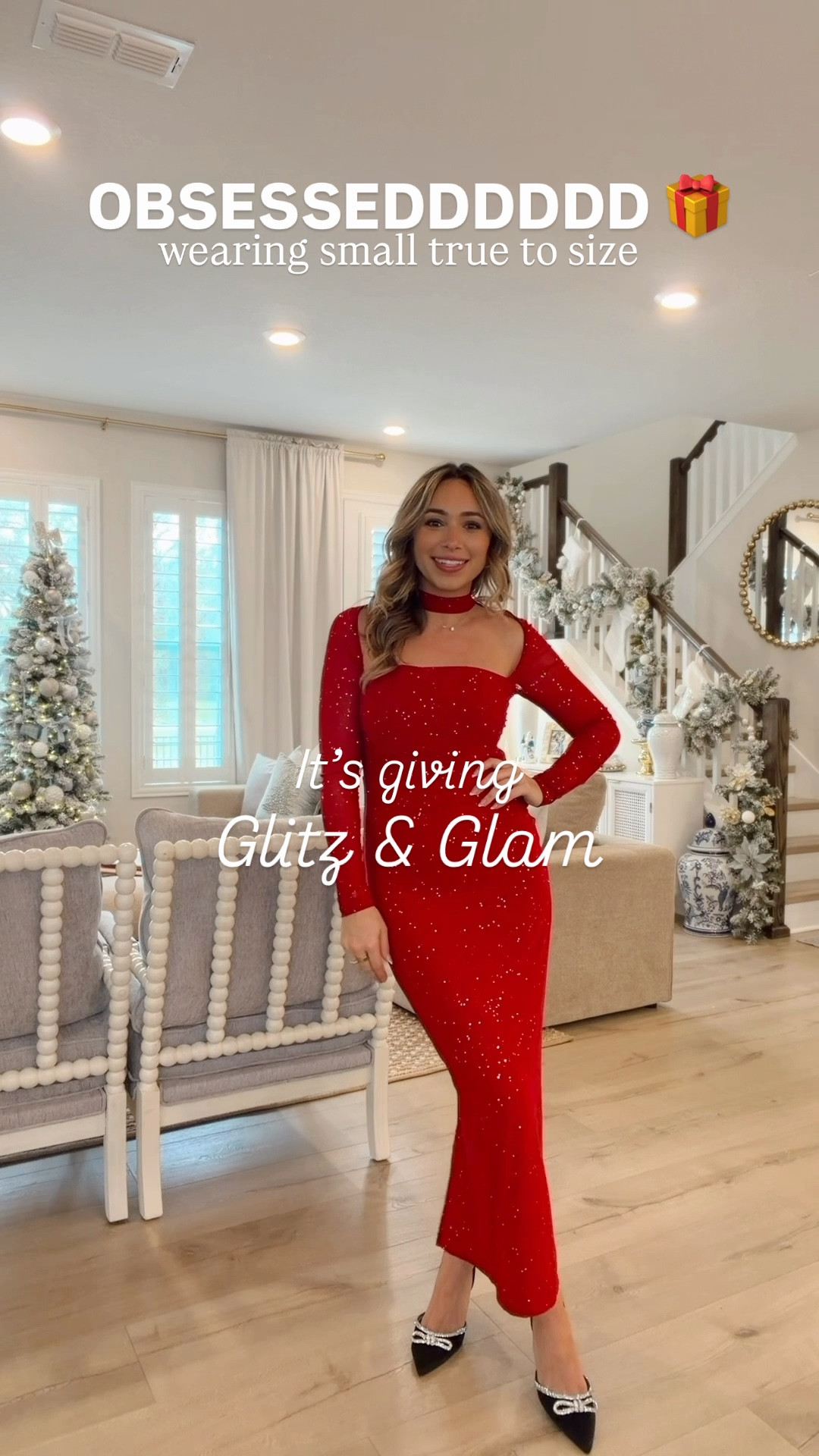 Last minute holiday party dress!!! So glitz and glam and very revolve girly but make it Amazon!! Party dress // holiday party dress // Christmas party dress // New Year’s Eve dress 

#LTKGiftGuide #LTKHoliday #LTKgrwm