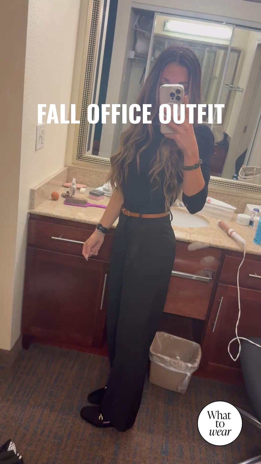 🍂 FALL OFFICE OUTFIT IDEA
Perfect for the 9-to-5 grind or client meetings!
This business casual look mixes comfort & confidence — belted wide-leg trousers, a sleek black top, and polished accessories you can wear on repeat.

Tap to shop everything & elevate your fall workwear wardrobe!

#FallOfficeOutfit #WorkwearInspo #ChicWorkStyle #LTKWorkwear #BusinessCasualLook #FallFashion
#fyp


#LTKWorkwear #LTKFallSale #LTKStyleTip