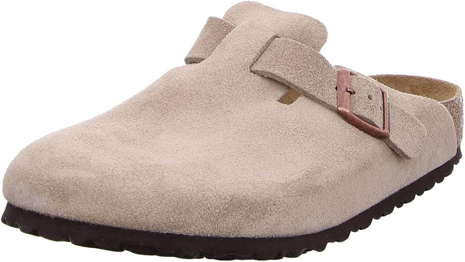 Birkenstock Women's Boston Suede Clogs | Amazon (US)