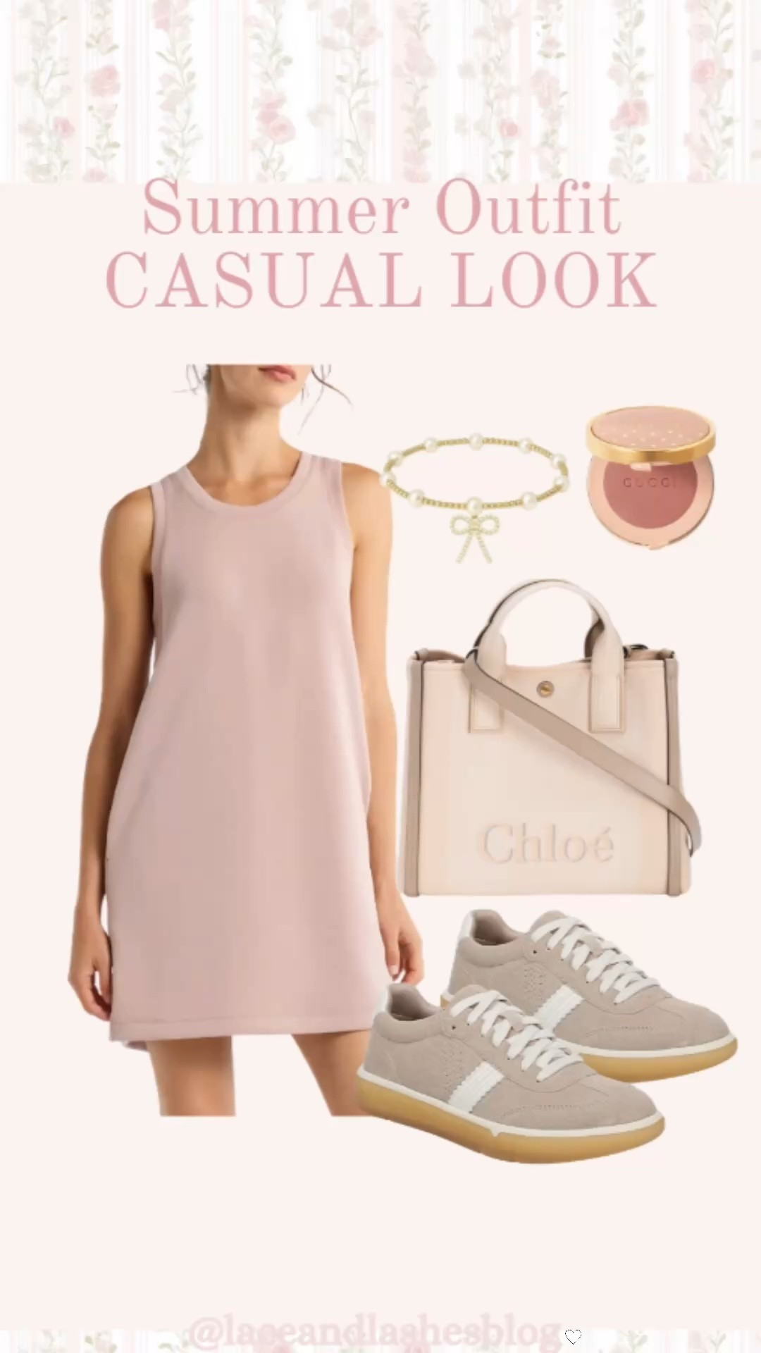 Summer outfit 💗 casual look! Nordstrom Zella dress with Chloe bag!

#LTKootd #LTKSaleAlert #LTKSeasonal