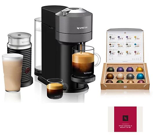 Nespresso Vertuo Next Premium Coffee & Espresso Maker w/Frother - QVC.com | QVC