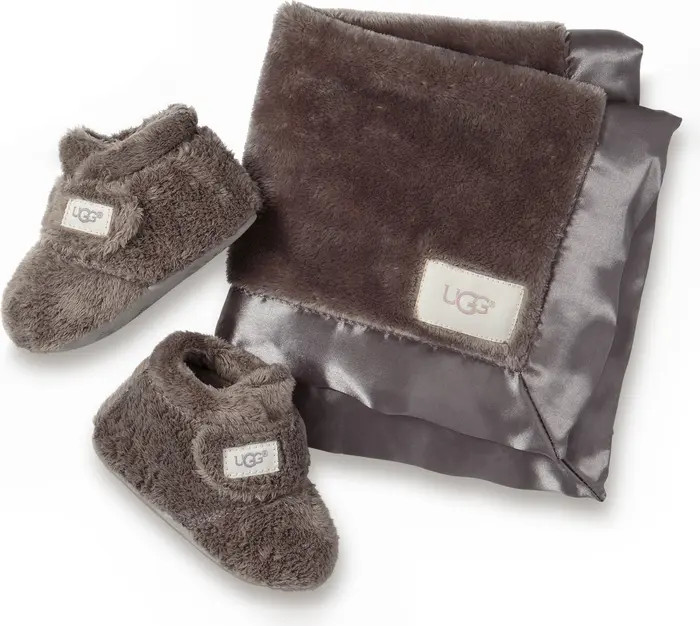 Bixbee Booties & Lovey Blanket Set | Nordstrom