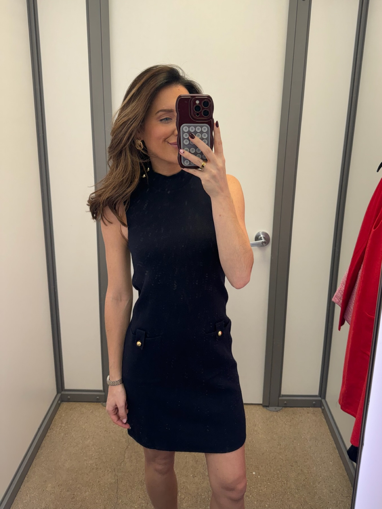 Navy dress from Walmart. Perfect office outfit and under $30, true to size 

#LTKFindsUnder50 #LTKStyleTip #LTKWorkwear