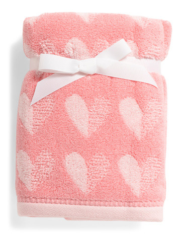 2pk Hearts Hand Towels | TJ Maxx
