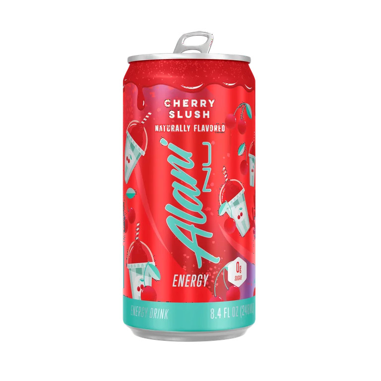 Alani Nu Sugar Free Energy Drink Mini, Cherry Slush, 8.4 fl oz, Can, 100mg Caffeine | Walmart (US)