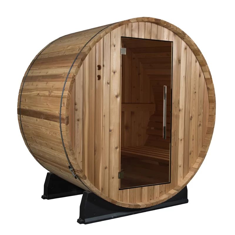 Almost Heaven Saunas Salem 2 - Person Traditional Steam Sauna in Cedar | Wayfair North America