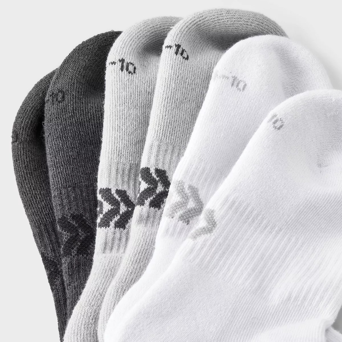 Women's Cushioned Ruffle 3pk Athletic Ankle Socks - All In Motion™ 4-10 | Target