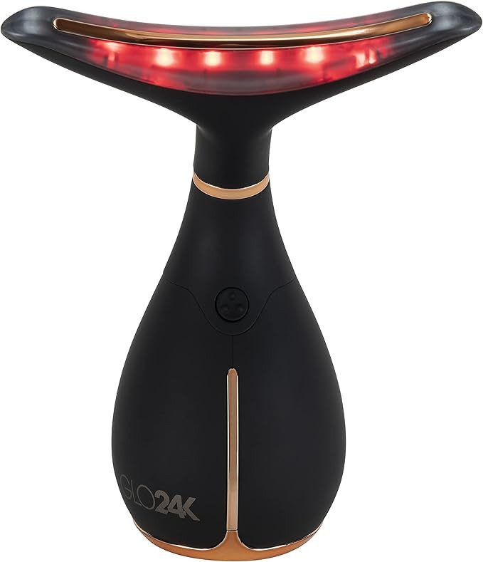 GLO24K Skin Rejuvenation Beauty Device for Face and Neck. Based on Triple Action LED, Thermal, an... | Amazon (US)