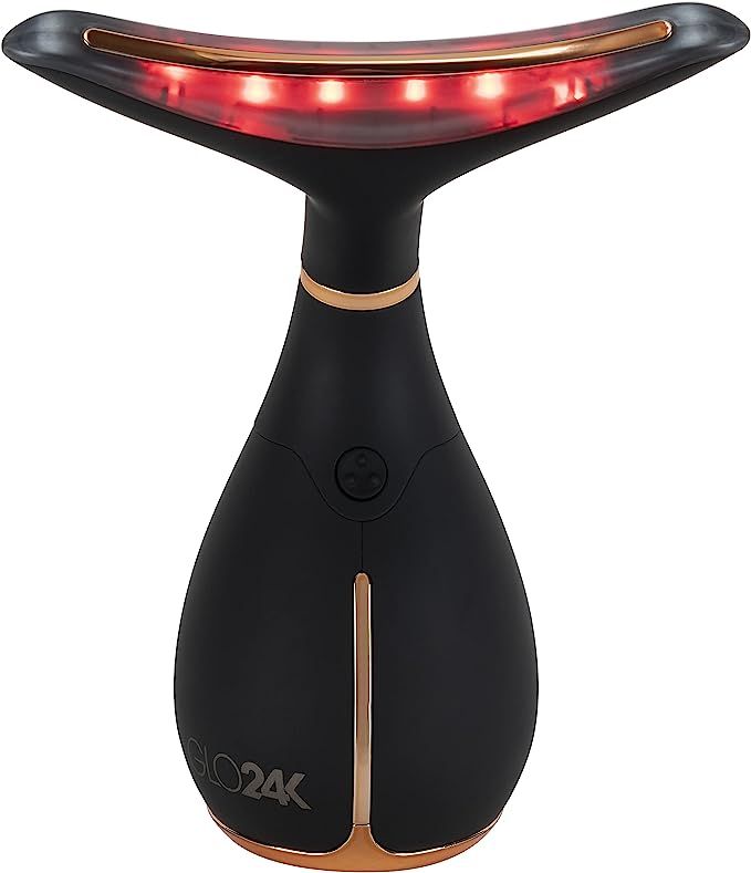 GLO24K Skin Rejuvenation Beauty Device for Face and Neck. Based on Triple Action LED, Thermal, an... | Amazon (US)