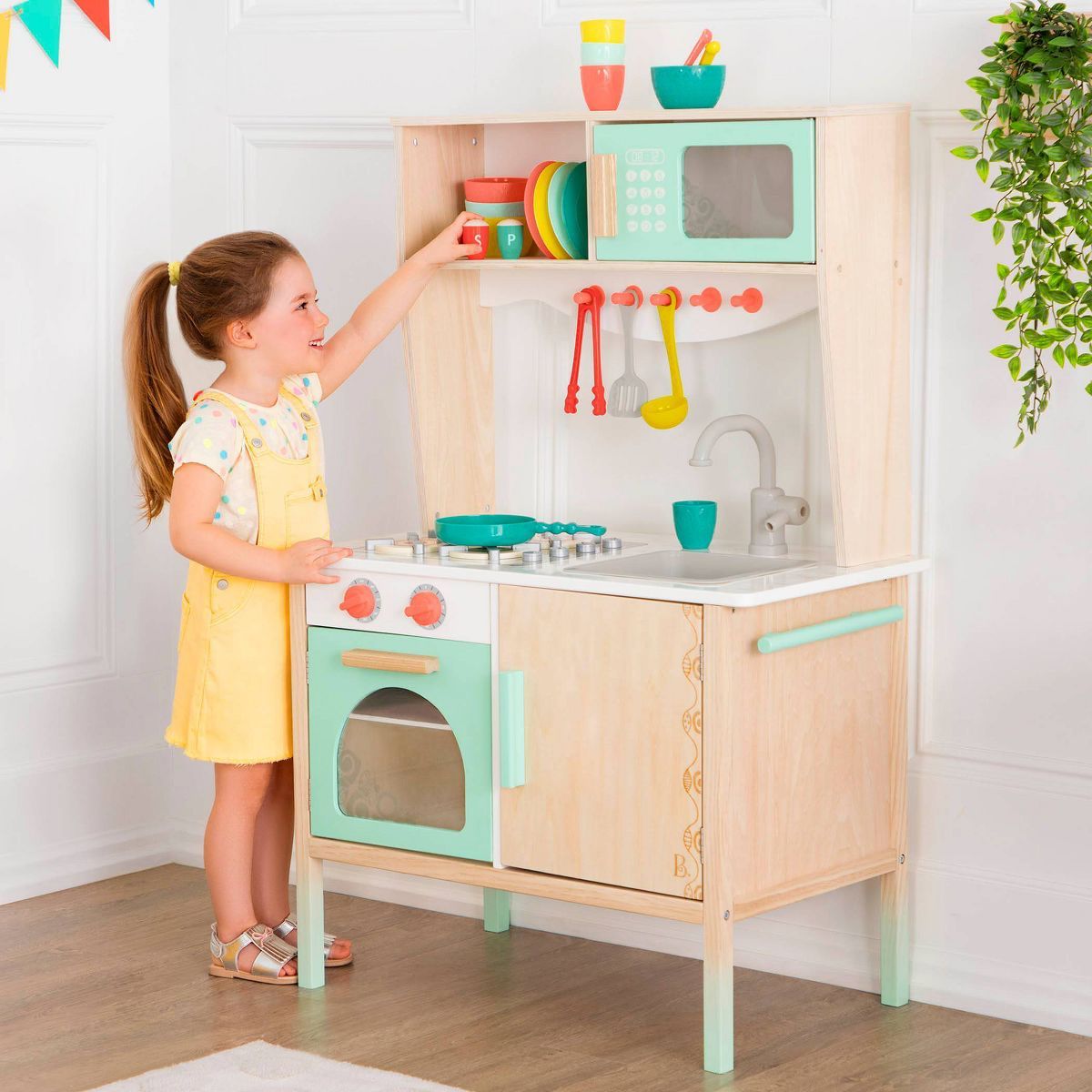 B. toys Wooden Play Kitchen - Mini Chef Kitchenette | Target
