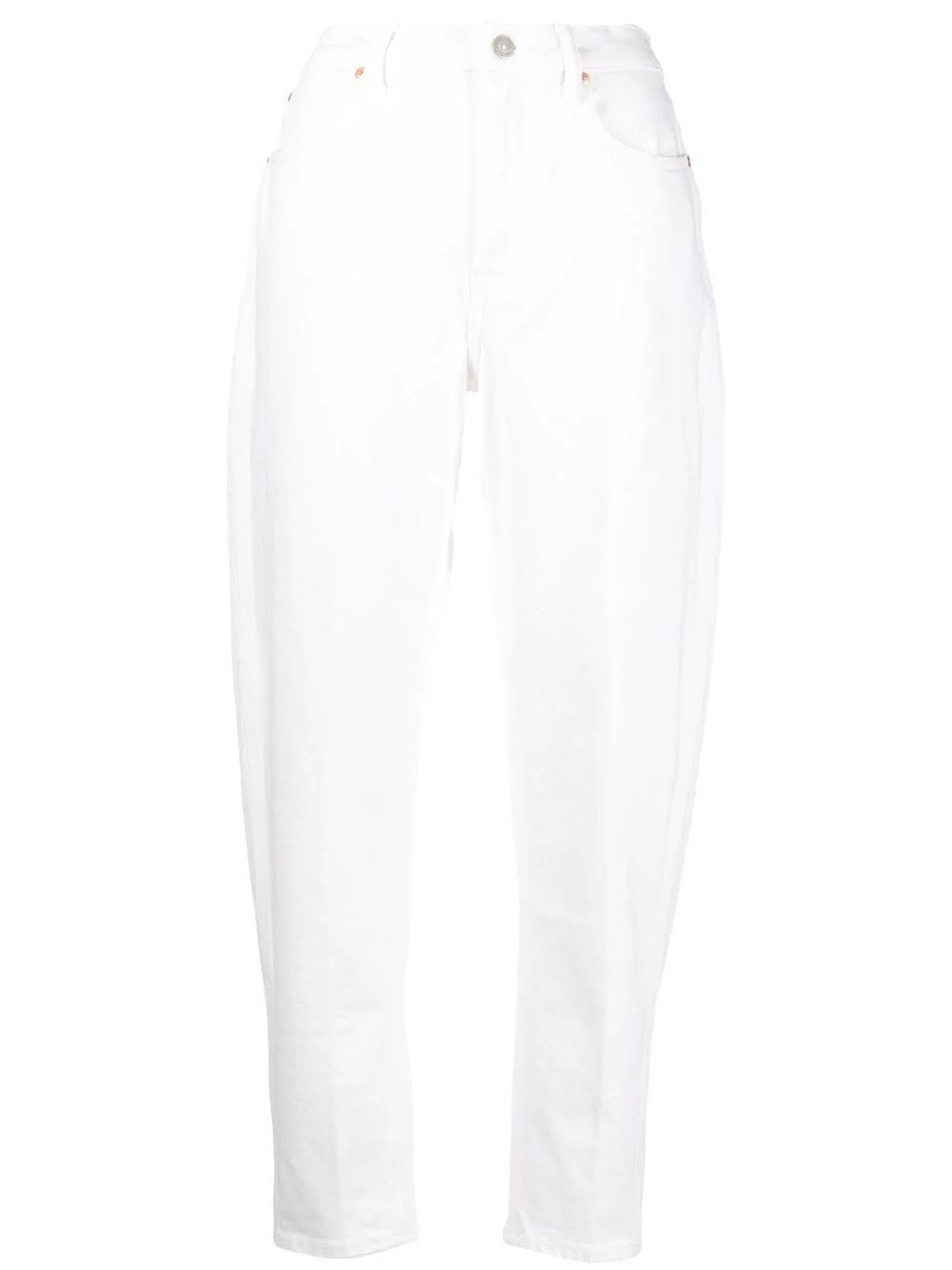 Polo Ralph Lauren high-waisted Cotton Jeans  - Farfetch | Farfetch Global