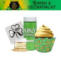 st. Patty's Day Pot O' Gold Collection Cupcake Baking & Decorating Gift Set B | Patrick's Party Kit | Etsy (US)