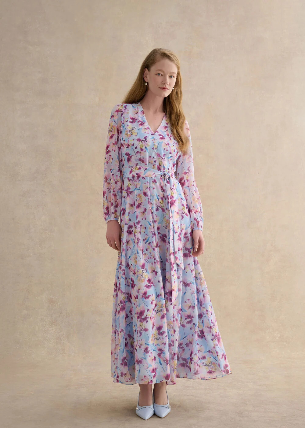 Thea Tie Belted Dress | Hobbs UK | | Hobbs