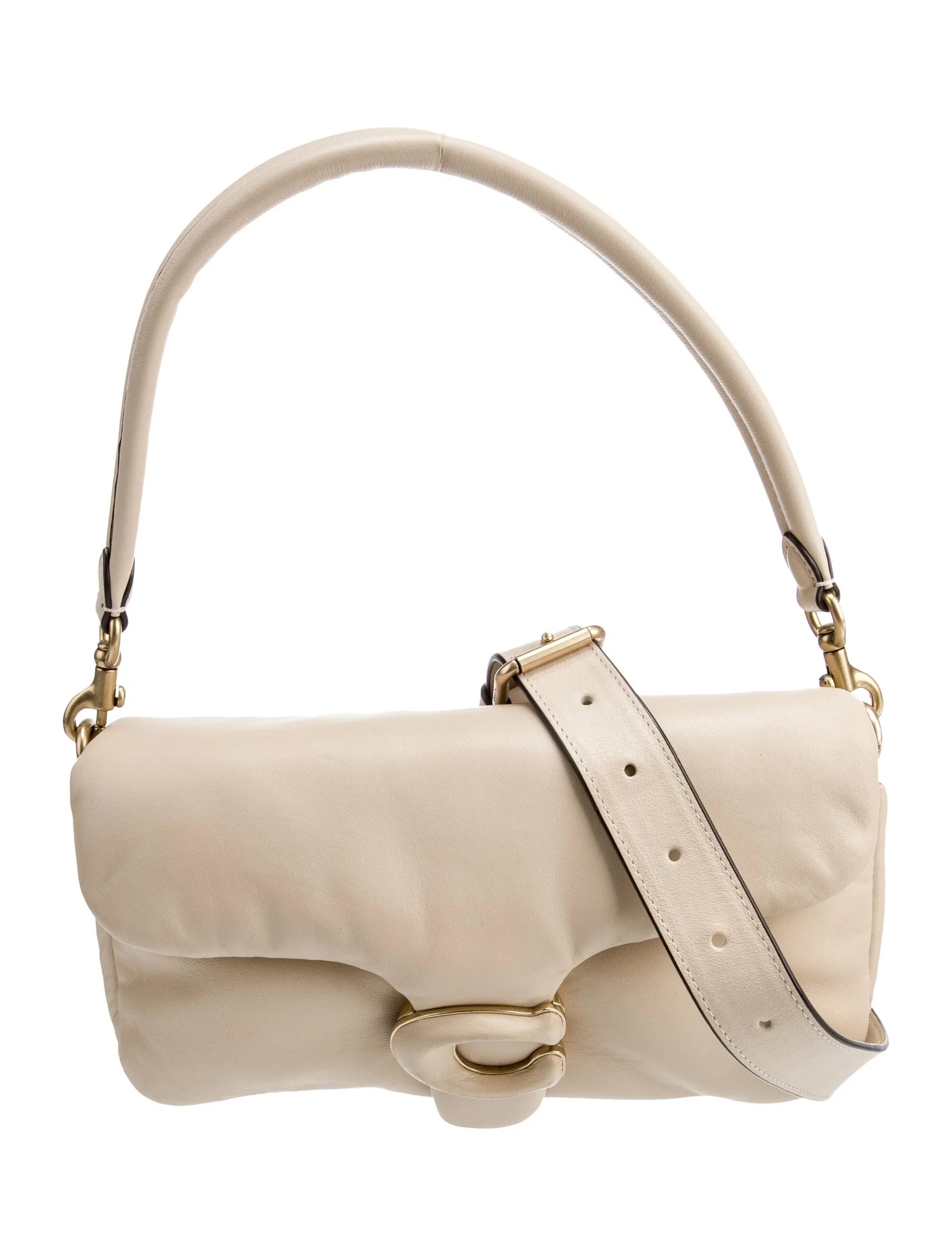 Coach Leather Top Handle Bag - Neutrals Handle Bags, Handbags - CCH101681 | The RealReal | The RealReal