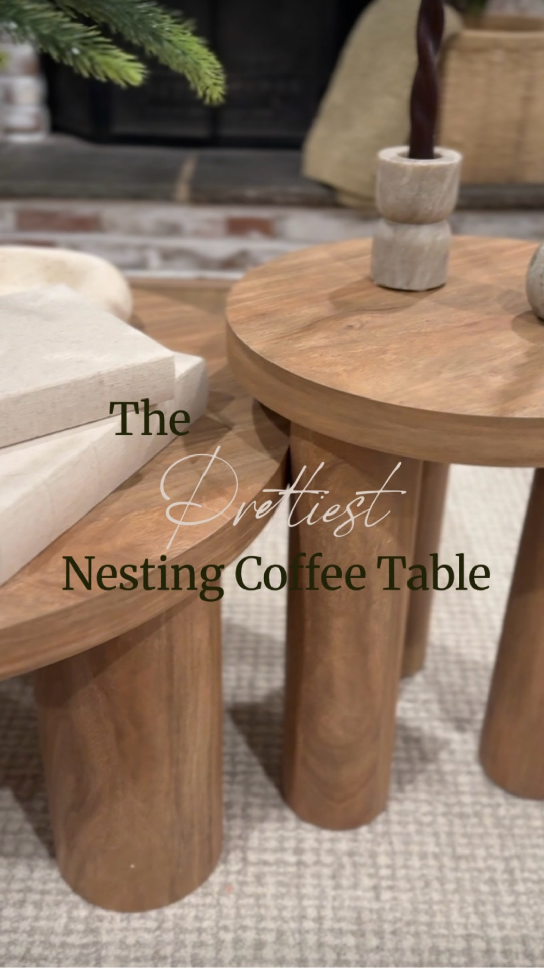 Not only is she pretty she’s functional too!! The perfect table that looks pretty nesting and apart 🤎🤍🤎



#hometrends #interiorstyle #aestheticdecor #neautalstyle #modernhome #WayfairElevate #Wayfair #WayfairCreator  @Wayfair @wayfaircreators