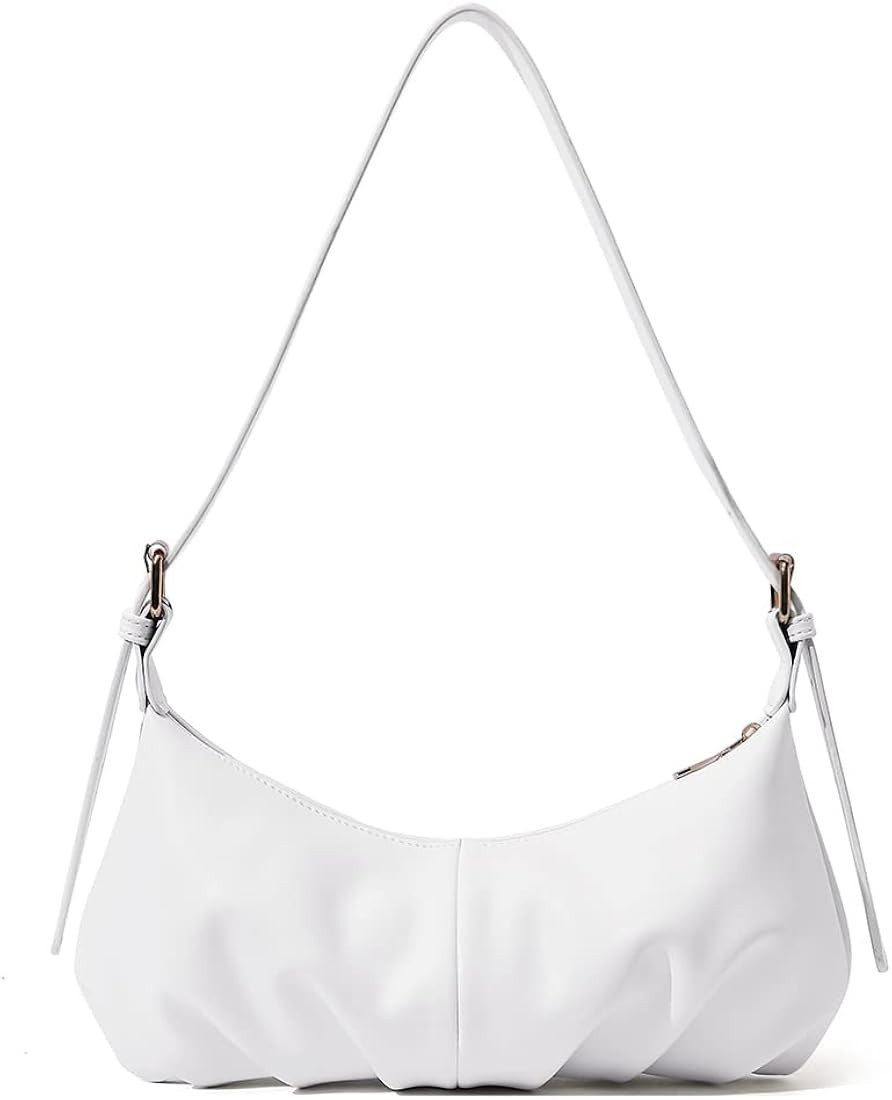 CLUCI Small Hobo Bags for Women Dumpling Shoulder Bag Soft Leather Ladies Clutch Purses with Adjusta | Amazon (US)
