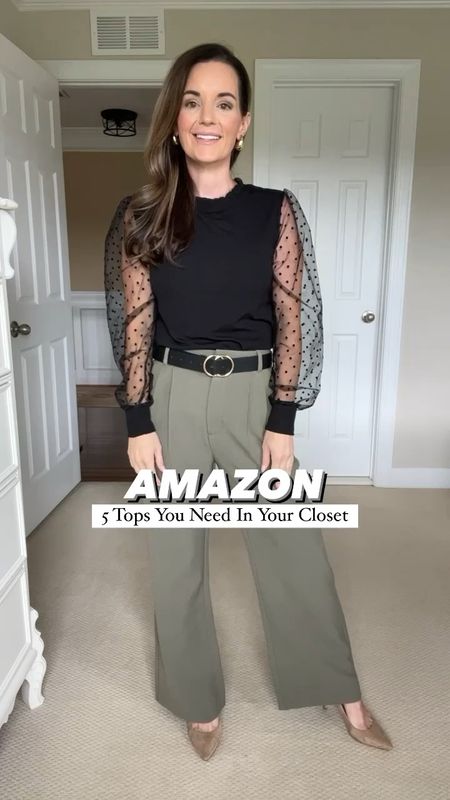 5 beautiful tops from Amazon. I wear them all on repeat! 

#casualoutfit #comfyoutfit #womensfashion #musthave #amazon #outfitideas #outfits #amazonfinds #styleinspo #style #whatiwore #shirts #sweaters #top5 

#LTKstyletip #LTKfindsunder50