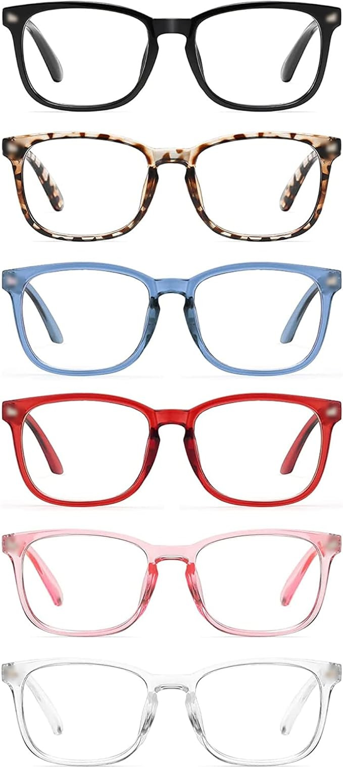 CCVOO Reading Glasses for Women/Men, Eyeglasses, Blue Light Readers for Women/Men, Computer Eye G... | Amazon (US)