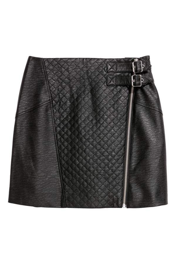 Short Biker Skirt | H&M (US)