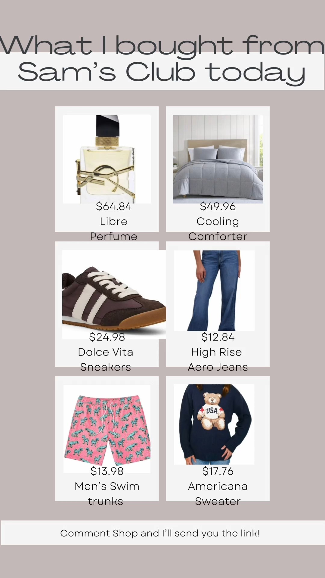 🛒Here are a few things I found in Sam’s today and wanted to share! 🎉

#LTKSaleAlert #LTKOver40 #LTKdayinmylife