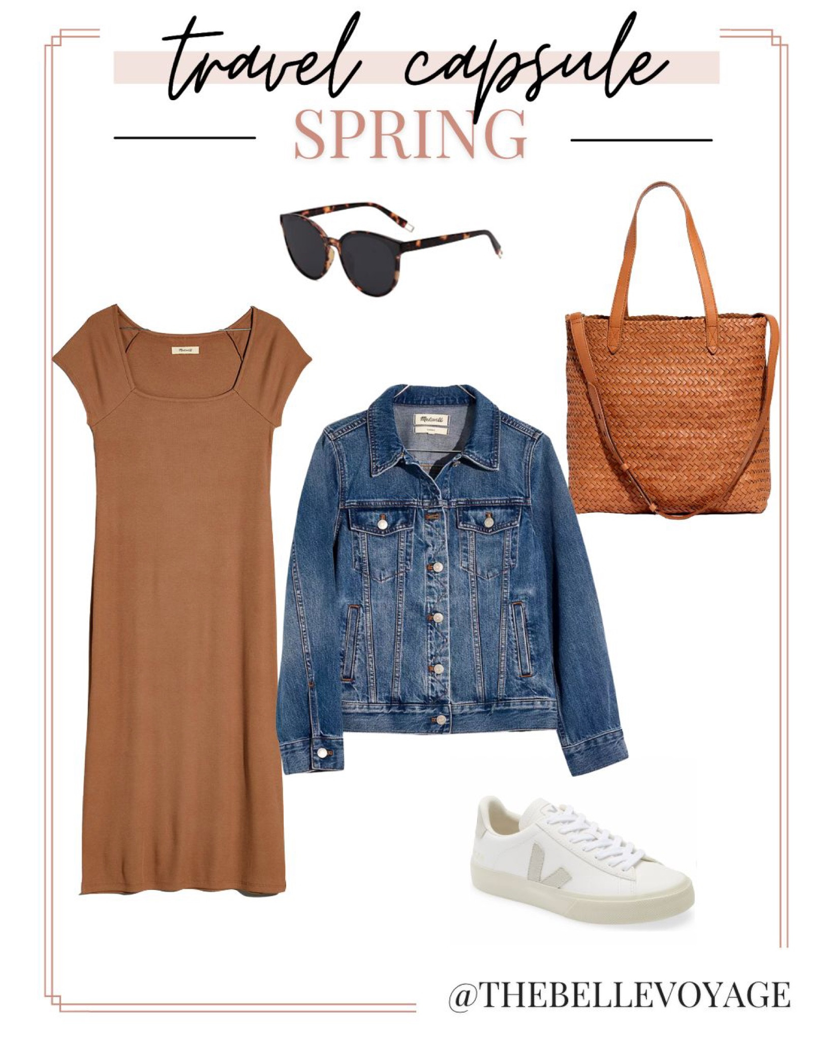 I created this spring travel outfit with pieces from my spring travel capsule wardrobe!  Check out all 15 pieces on my blog today! 

#LTKtravel #LTKSeasonal