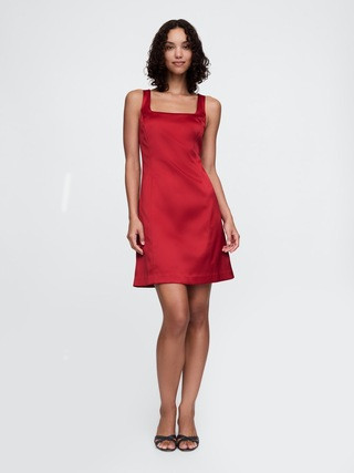 Satin Mini Dress | Gap (CA)