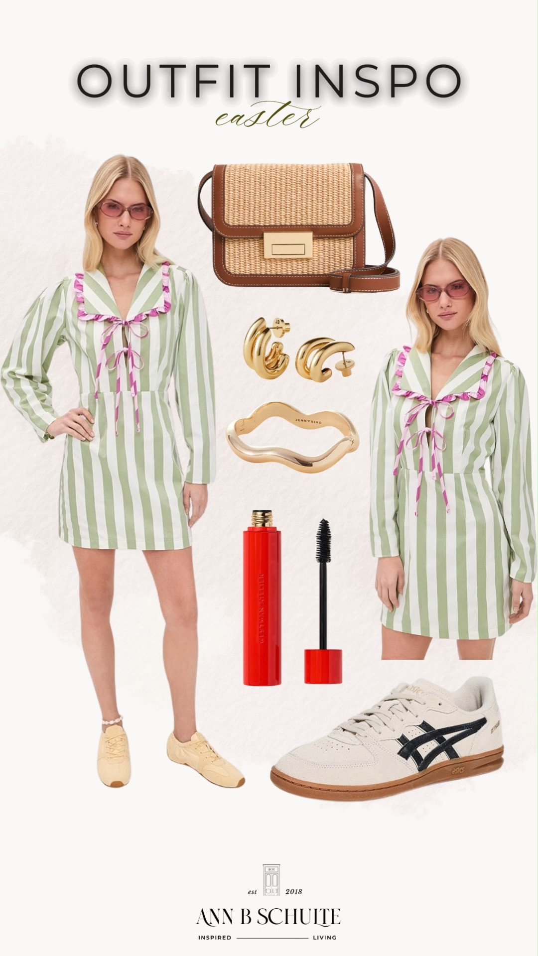 Easter style that’s cute enough for brunch and comfy enough for the egg hunt. Pastels, textures, and a little spring sparkle are always a yes 🐇🌷💛
#EasterOutfit #SpringStyle #OOTD #LTKSpring #EasterFashion #PastelOutfit #LTKStyle #SpringOutfitInspo #LTKFinds #StyledOutfit 

 #LTKootd