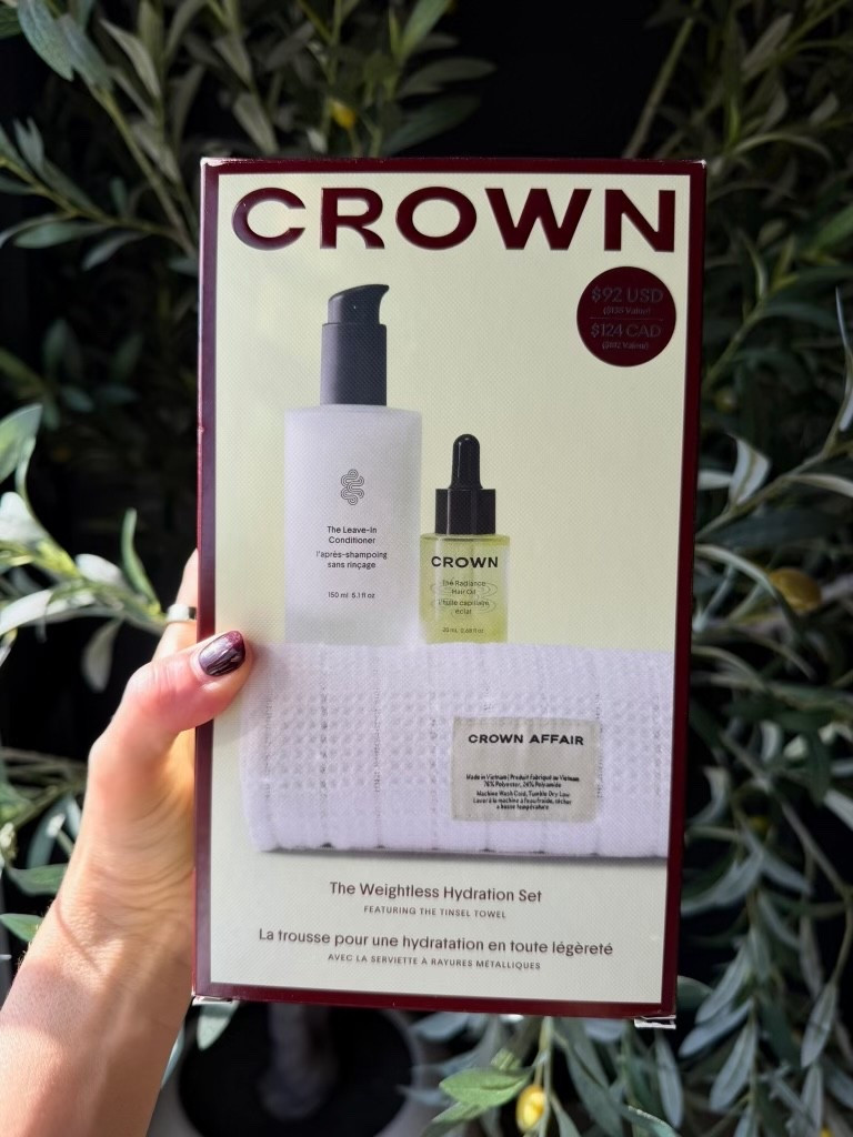 Heard so many great things! @crownaffair 

Crown affair, hydration set, self care, beauty, hair care
