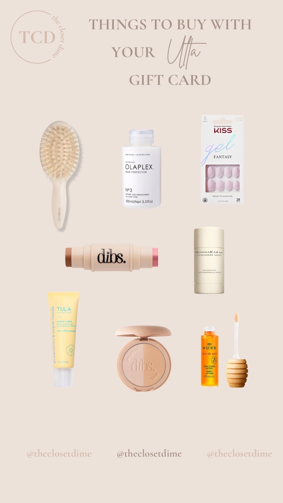 Things to buy with your Ulta gift card!
New years sales
Holiday finds
#LTKgrwm
#LTKGiftGuide 
#LTKFindsUnder100
#LTKShoppingHaul

#LTKGiftGuide #LTKgrwm #LTKFindsUnder100