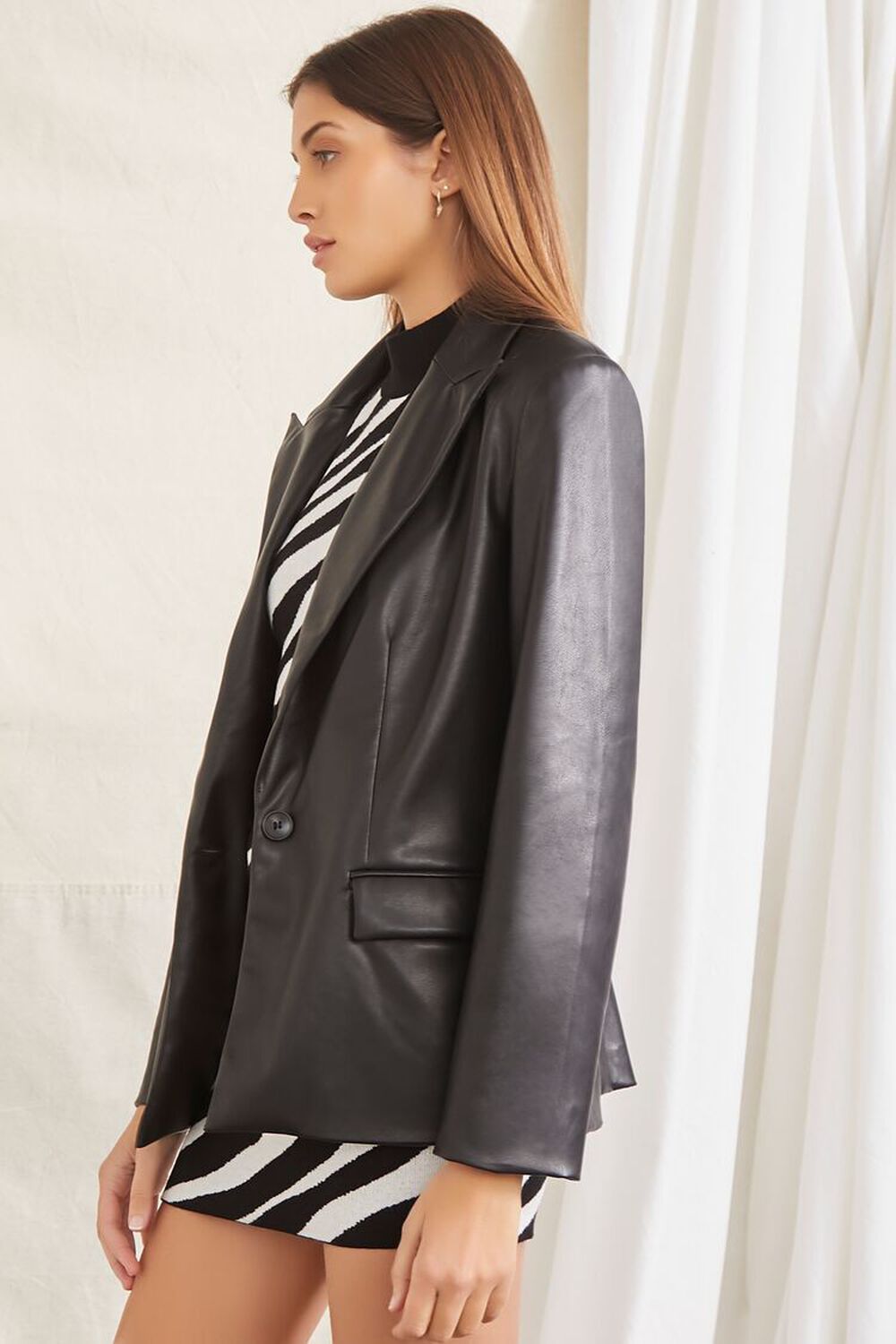 Faux Leather Blazer | Forever 21 | Forever 21 (US)