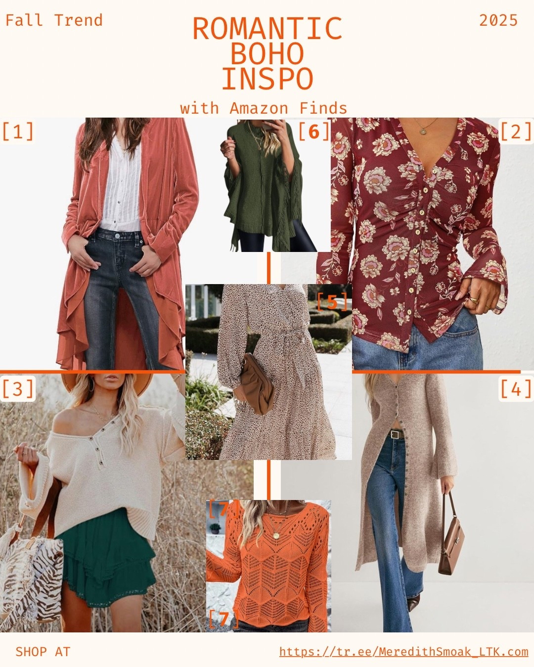 Boho style is timeless, full of relaxed vibes, and perfectly suited for every season. From flowing fabrics to earthy tones, bohemian fall fashion is all about layering cozy jackets, chunky knits, and accessories over your bohemian dresses and skirts. Conquer the  season in true boho style with the right basics. 

Make sure to check out my handpicked favs tomorrow, 10/7-8, on Prime Day Deals. 
#fallfashion #fashiontrends #fashion #trend #bohemian #boho 

#LTKSaleAlert #LTKSeasonal #LTKStyleTip