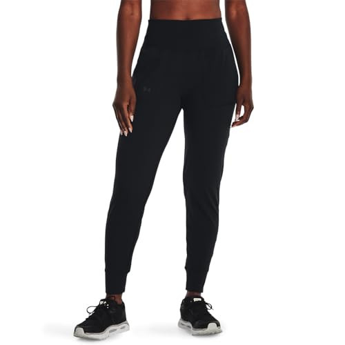 Under Armour Womens Motion Joggers, (001) Black / / Jet Gray, X-Large | Amazon (US)
