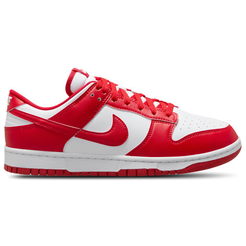 Nike Mens Nike Dunk Low Retro Bttys - Mens Basketball Shoes White/University Red/White Size 9.0 | Champs Sports