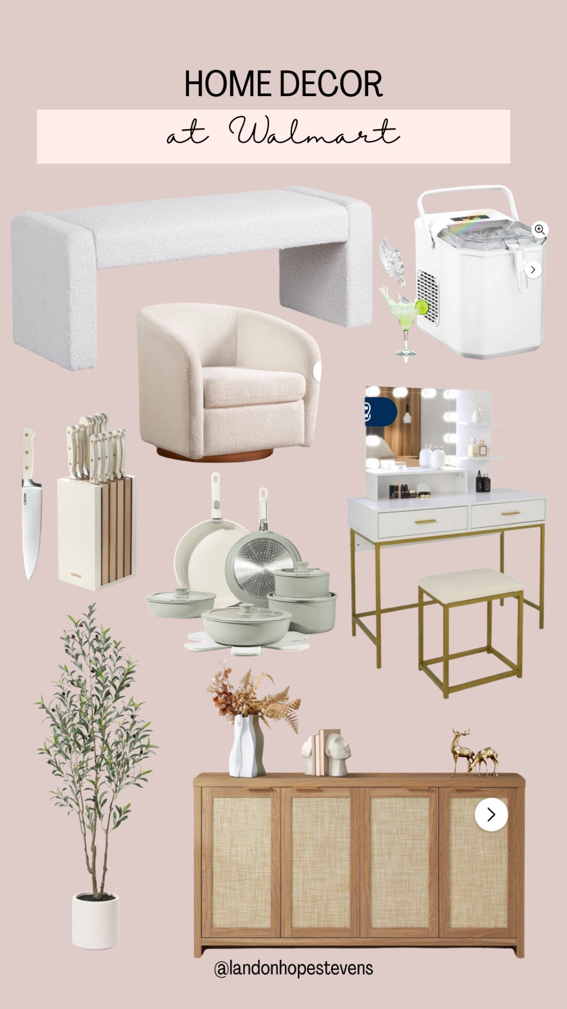 Elevate your home for less with Walmart’s Black Friday home decor deals! 🏡 From cozy boucle benches to chic vanities, these pieces bring style and savings together. Swipe for more! ✨ #BlackFridayDeals #WalmartHome #BudgetFriendlyDecor

#LTKHome #LTKCyberWeek #LTKSaleAlert