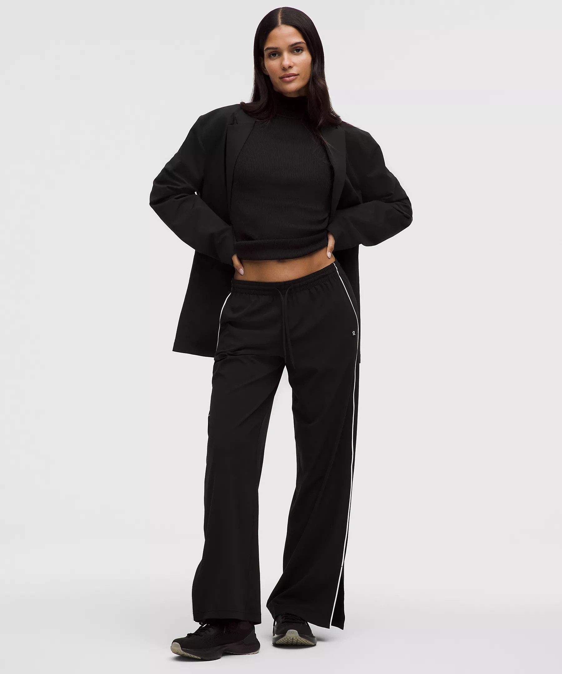 Ribbed Merino-Blend Turtleneck Sweater | Lululemon (US)