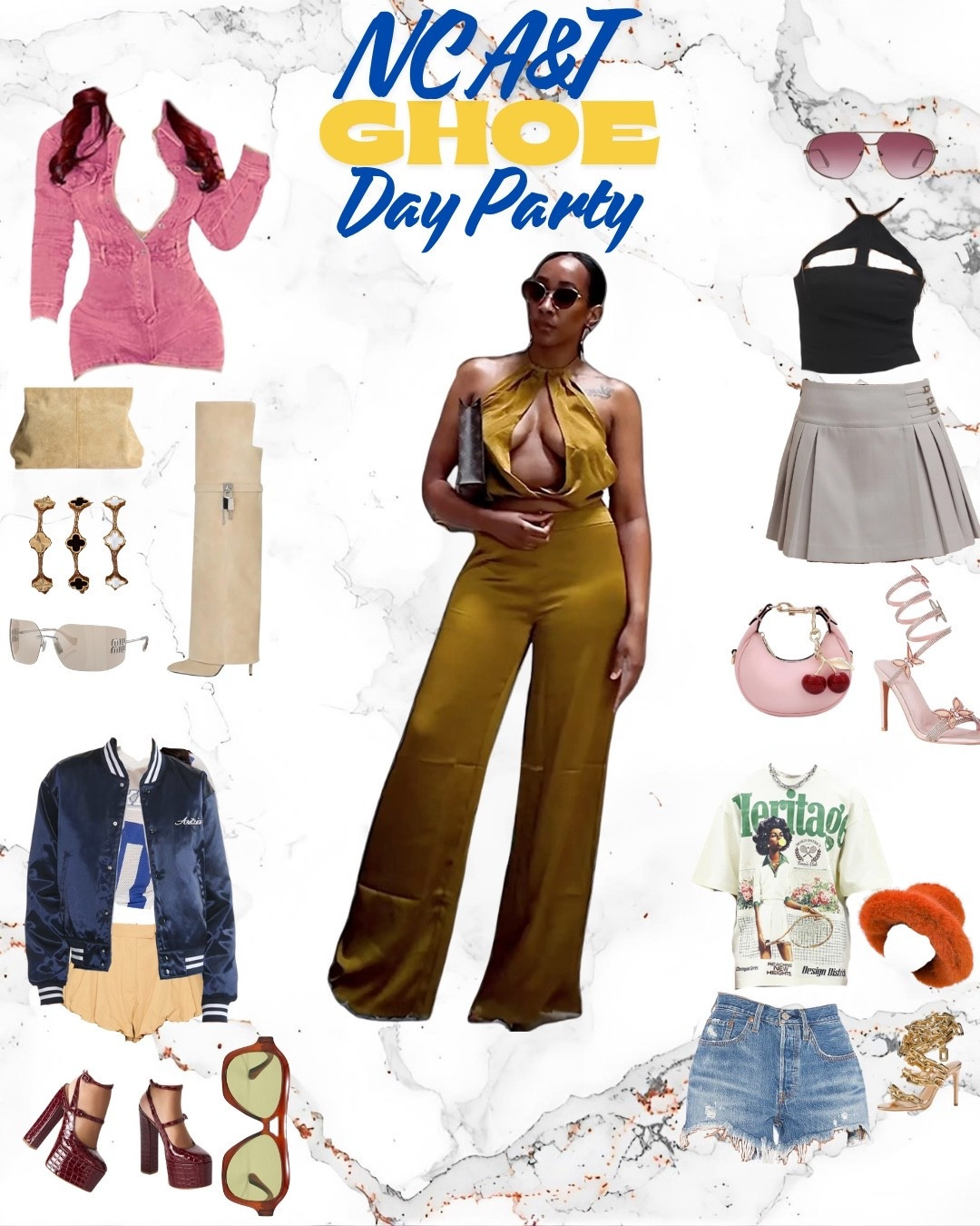 NC A&T Homecoming Day Party outfit inspo #GHOE #styletip #homecoming

#LTKFindsUnder100 #LTKParties #LTKStyleTip