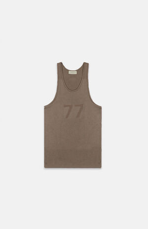 Essentials Fear Of God Kids Wood Waffle Knit Tank Top | PacSun | PacSun
