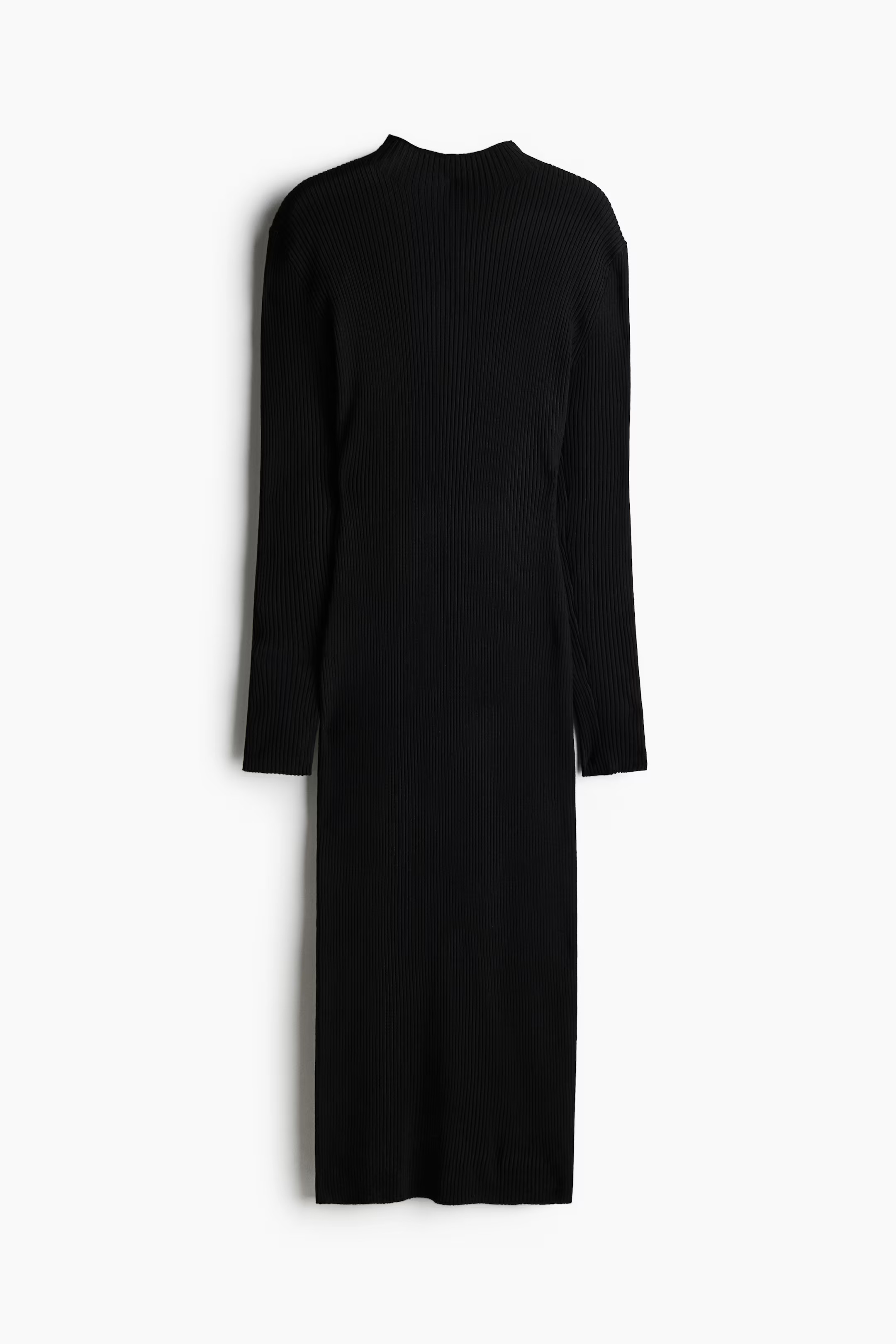 Rib-Knit Mock Turtleneck Dress | H&M (US + CA)