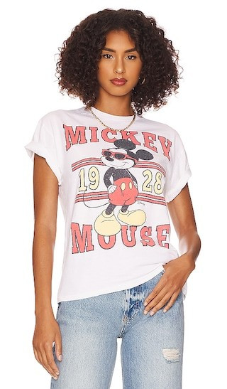 Junk Food Mickey Mouse 1998 Tee in White. - size S | Revolve Clothing (Global)