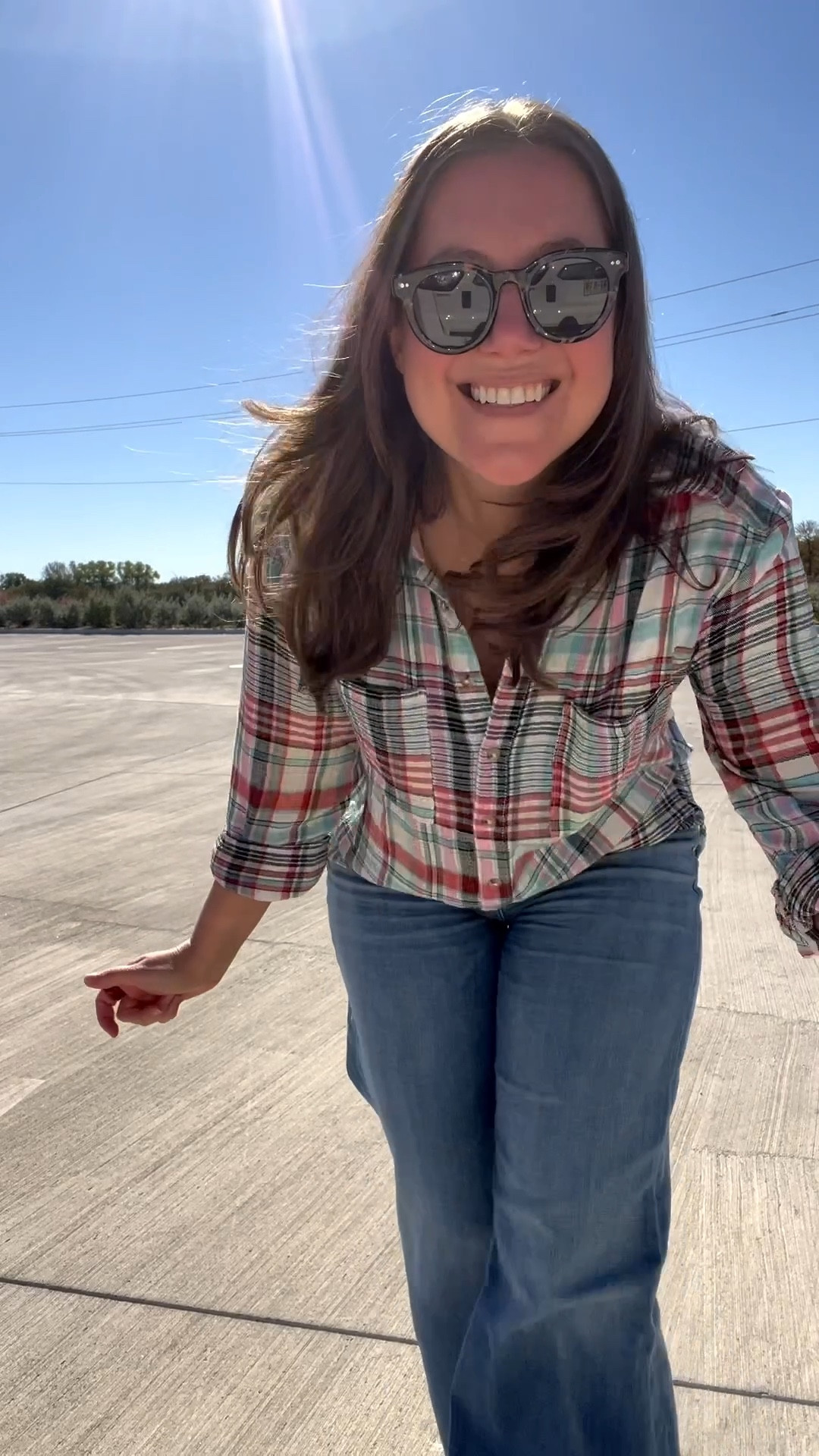 There's something special about an outfit that feels both effortless and impeccably made. This entire look from Anthropologie is the perfect example of investing in high-quality pieces you'll wear for seasons to come.

The loose, drapey plaid button-down is so soft and perfect for layering, while the stretch jeans offer the ideal balance of comfort and a polished silhouette. Together, they create a chic, relaxed look that works for so many occasions.

#LTKStyleTip #LTKGiftGuide #LTKMidsize