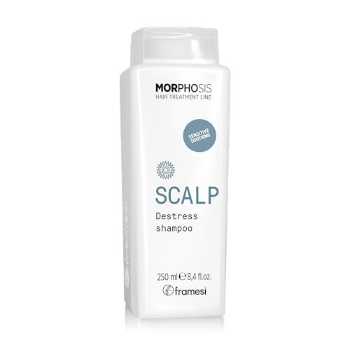 FRAMESI Morphosis Scalp Destress Shampoo 8.4 fl oz, Soothing Shampoo for Sensitive Scalps, Natural Ingredients and pH Balanced | Amazon (US)