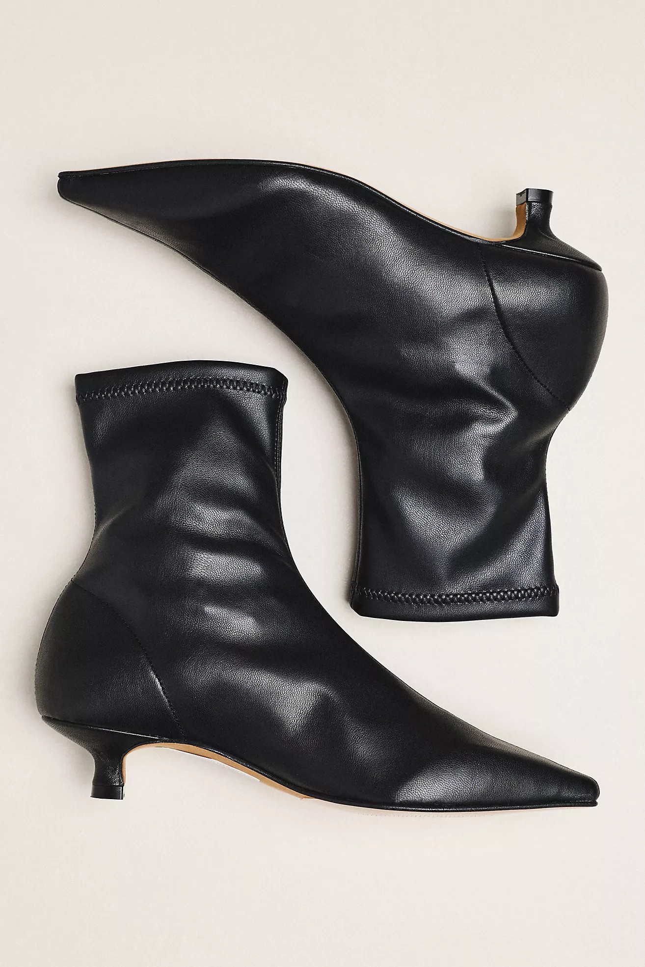 Maeve Pointed-Toe Sock Booties | Anthropologie (US)