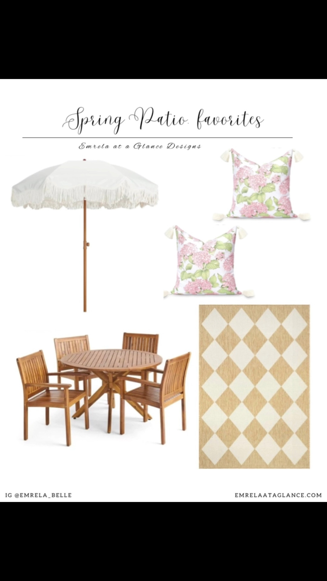 Spring Patio Favorites

#LTKSeasonal #LTKSpringSale #LTKHome