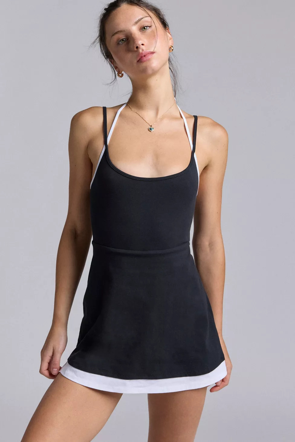 Out From Under Bec Double Layer Mini Dress | Urban Outfitters (US and RoW)