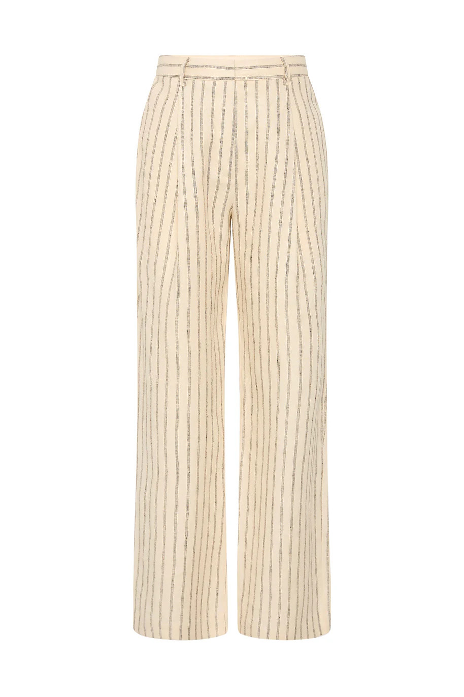 MACKENZIE TROUSER - CREAM PINSTRIPE | POSSE (US)