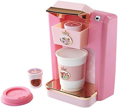Disney Princess Style Collection Play Gourmet Coffee Maker, 4Piece Set, Pink, 7.5" L X 4.75" W x ... | Amazon (US)