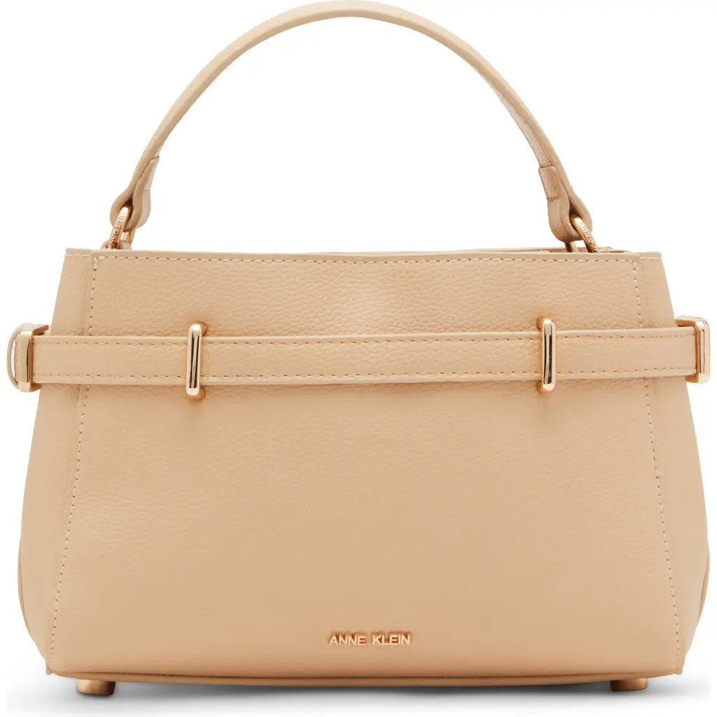 Anne Klein Belted Mini Satchel in Panne Cotta at Nordstrom Rack | Nordstrom Rack