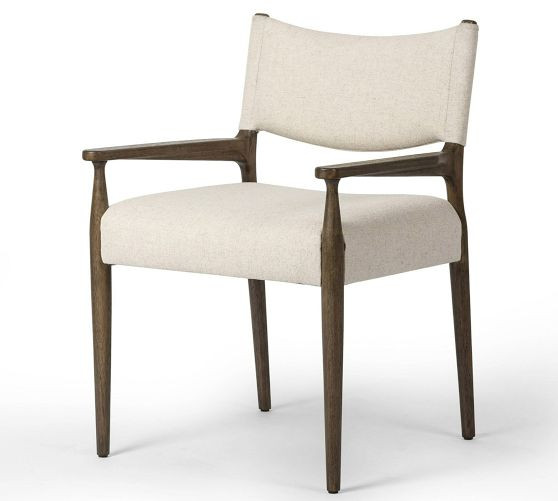Pauline Upholstered Dining Armchair | Pottery Barn (US)